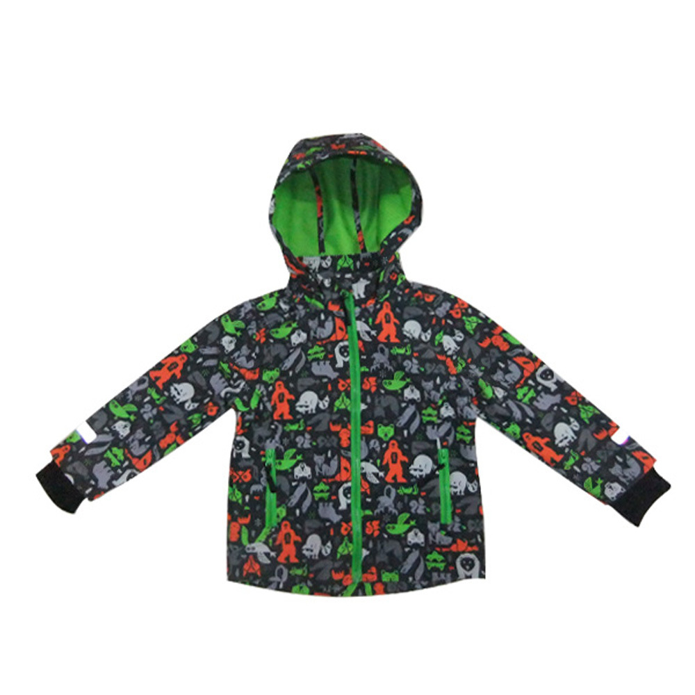 Kids Outdoor Coat Soft Shell Jacket with Windproof