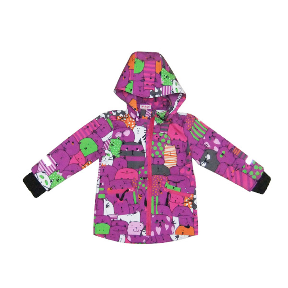 Kids Breathable Coat Softshell Jacket Fashion Apparel