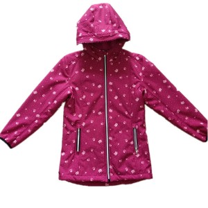 New Design Kids Waterproof Softshell Winter Jacket High Quality Children′s Softshell Jacket for Boys