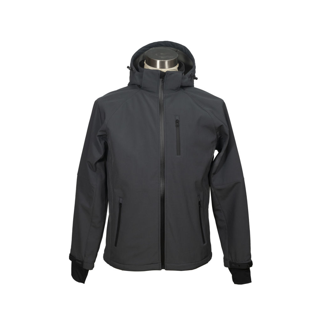 Soft Shell Jackets / Men's Softshell Front-Zip Jacket High Quality Custom Soft Shell Jacket