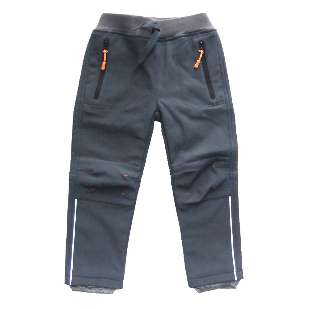 Children Soft Shell Pants Casual Apparel Waterproof Clothing