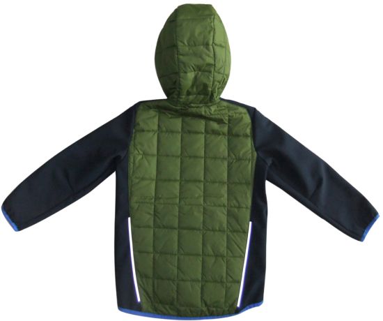 Full-Zip Lightweight Waterproof a C Tive Performance Camo Jacket Kids Wear Outdoor Softshell Kids′s Jacket