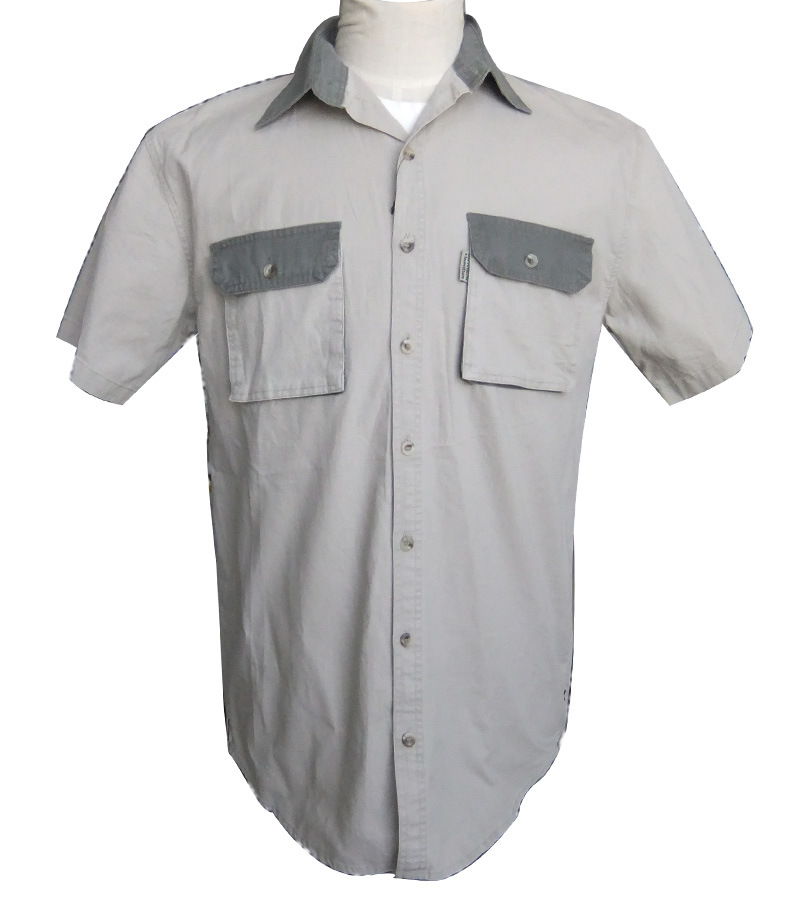 Men's Short Sleeve Work Dress Shirt