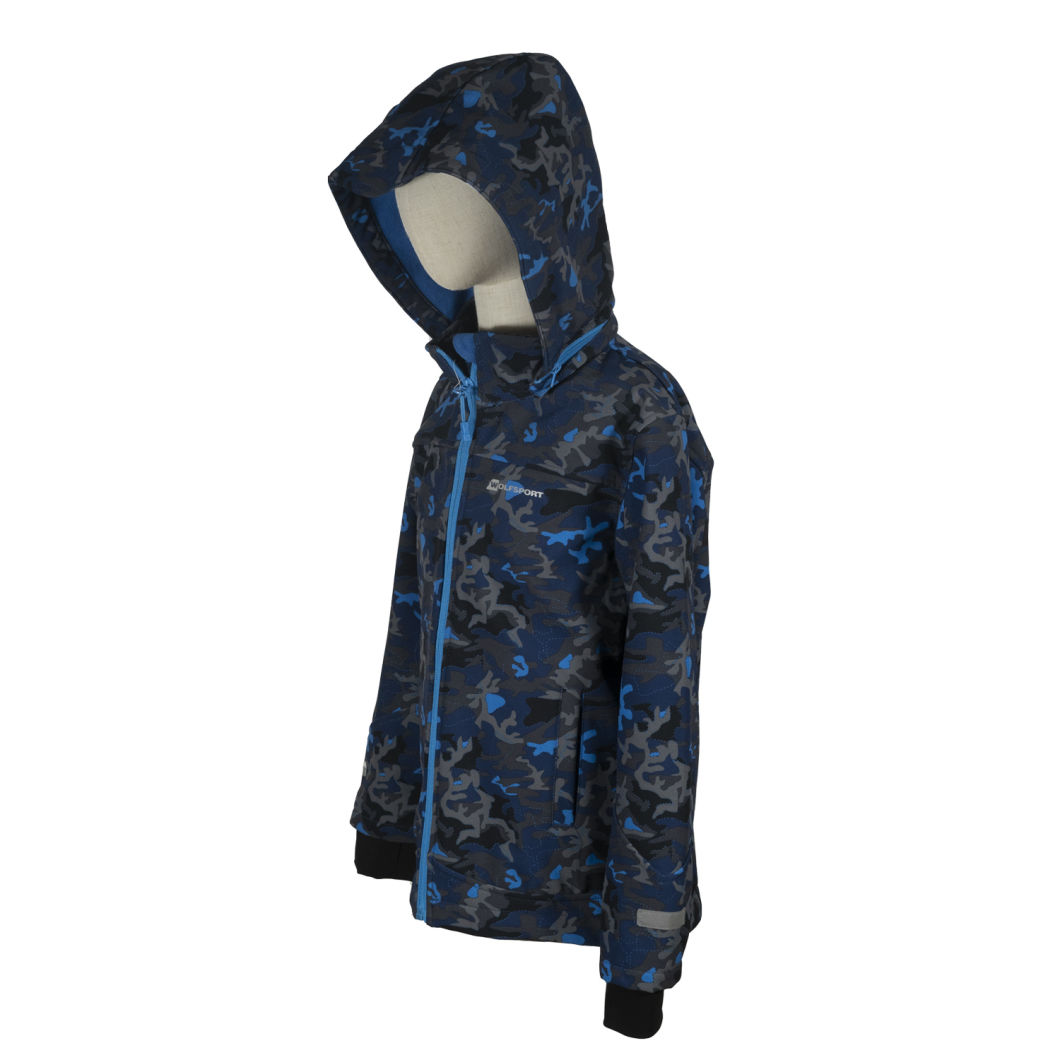 Customization Kids Girls and Boys Woven Softshell Rain Jacket Children Clothes Custom Rain Jacket