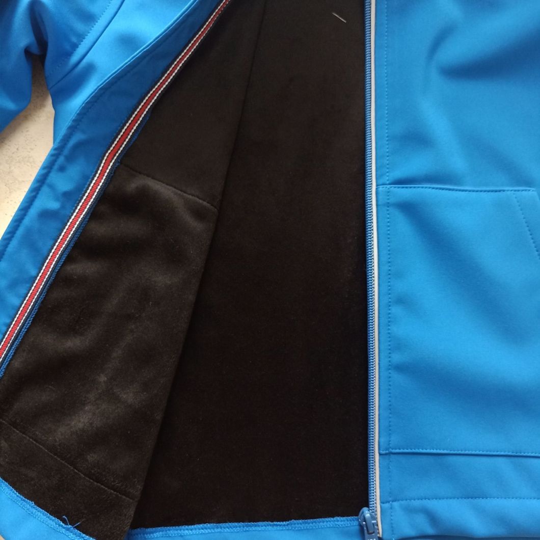 Waterproof Hoody Rain Wholesale Softshell Jacket for Kids 6-16 Years