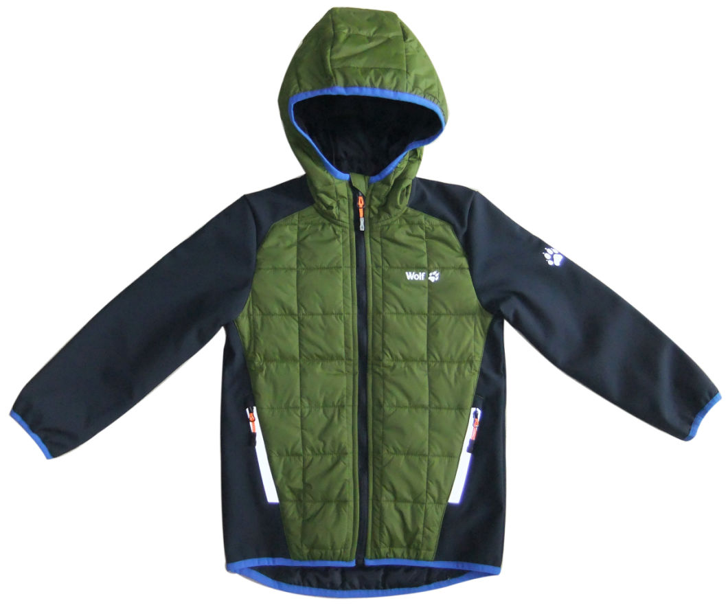 Wholesale Clothing Outdoor Softshell Winter Jacket Kid