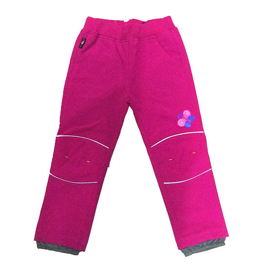 Kids Soft Shell Pants Outdoor Wear Sport Trousers