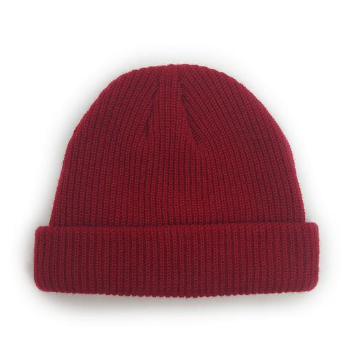 Fashion Plain Winter Hat 100% Wool Knit Beanies with Custom Embroidery for Adult Kids