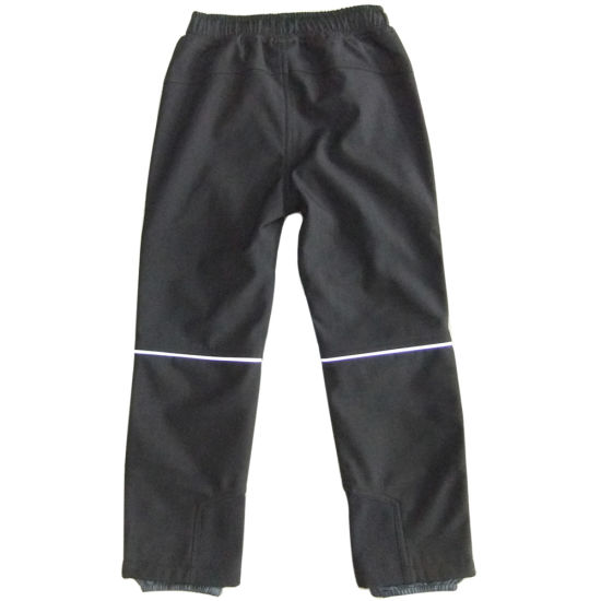 Child Outdoor Warm Trousers Boy Girl Fleece Lined Pants