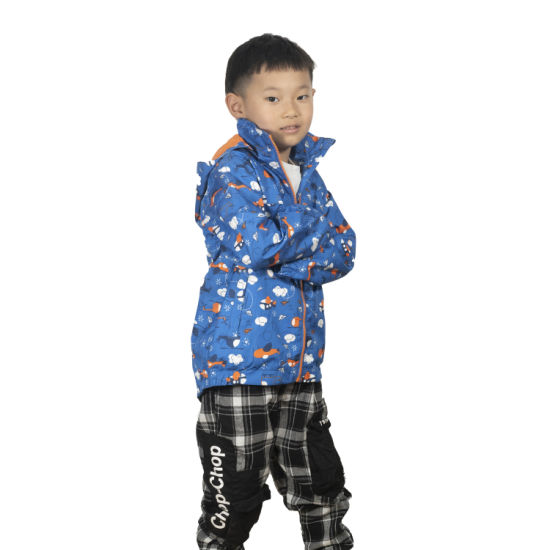 Wholesale Softshell Kids Jacket Waterproof Rain Jacket Featured Image