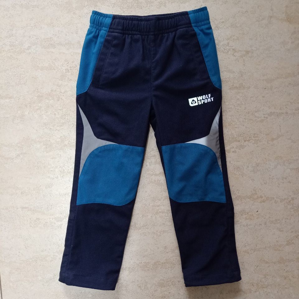 Wholesale High Quality Gray Dark Blue Kids Corduroy Fabric Thick Pants